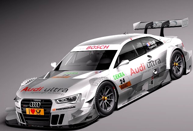 Audi A5 DTM 2014 3D Model