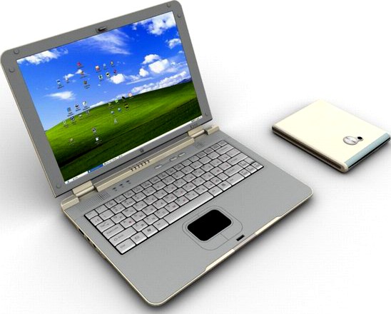 Roverbook X200 3D Model