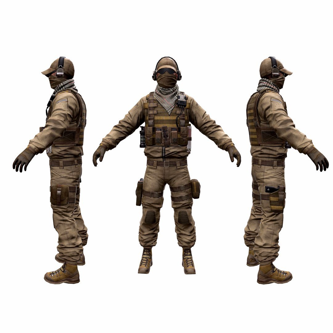 US Modern Soldier