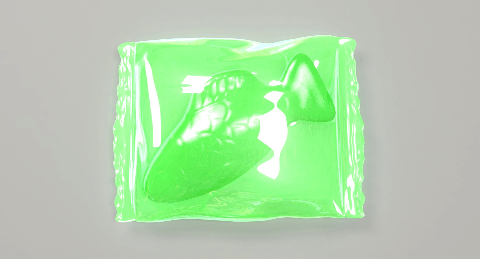Wrapped Green Fish