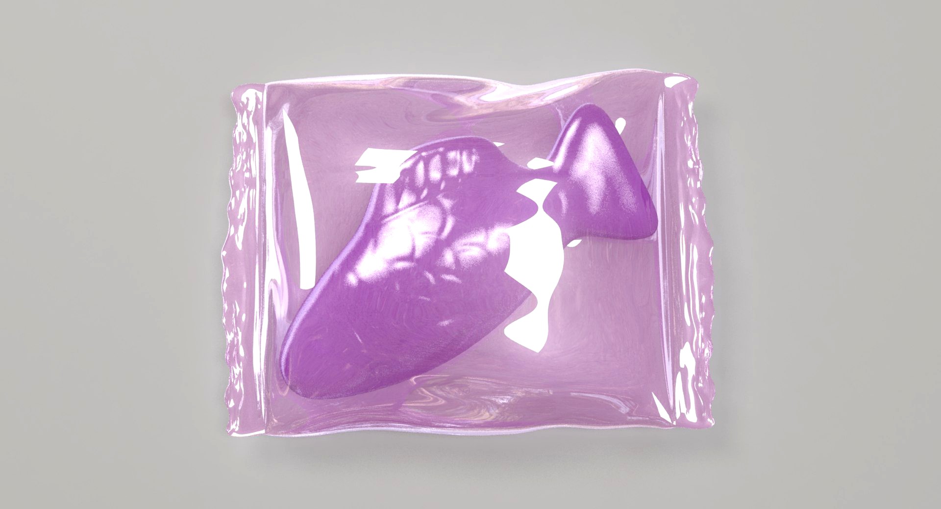 Wrapped Purple Fish