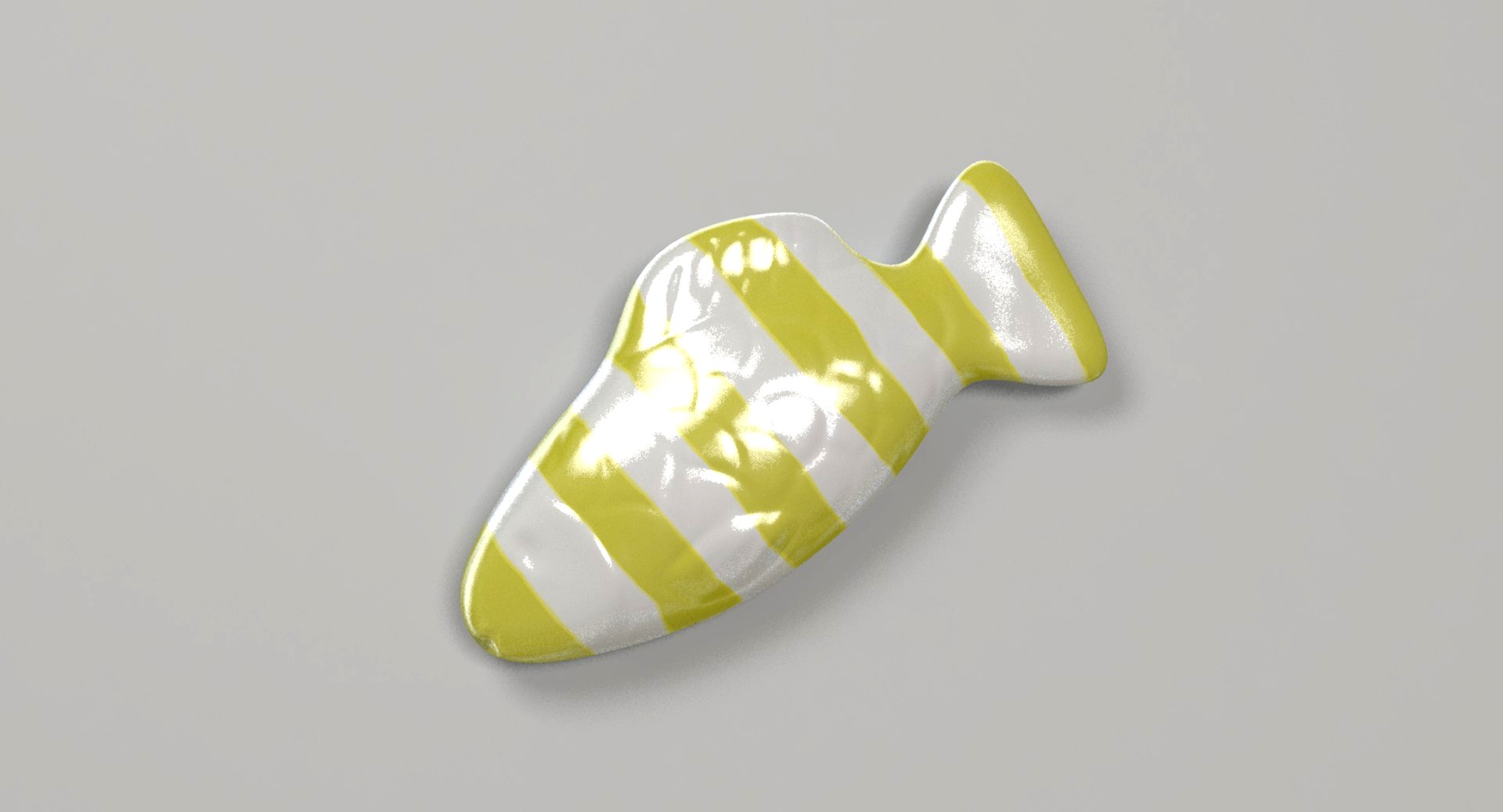 Swedish Fish Yellow Stripe