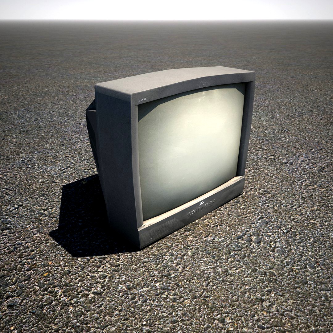 Old CRT Television