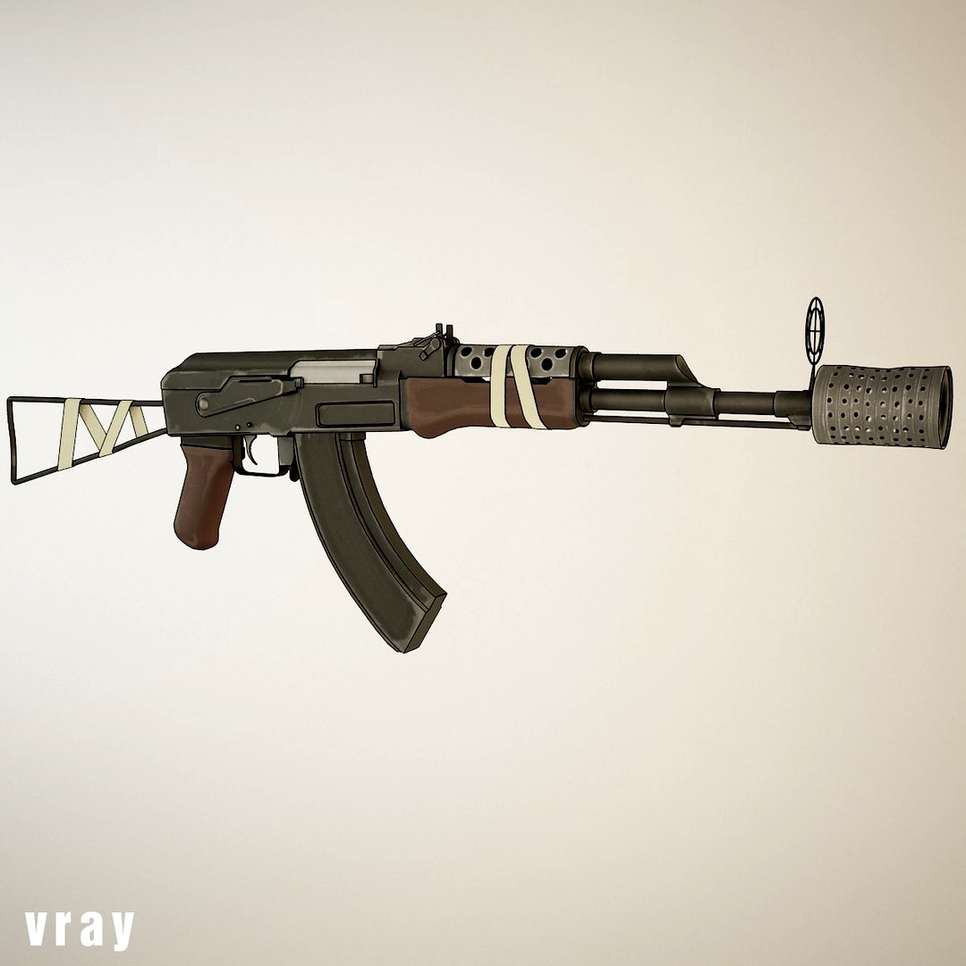Cartoon AK47