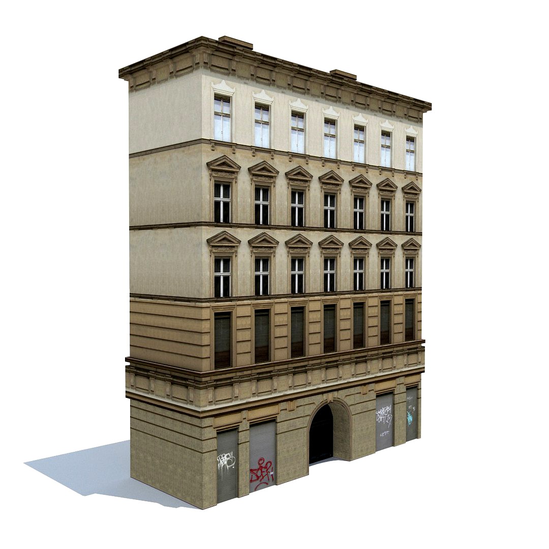 Low Poly Building 205