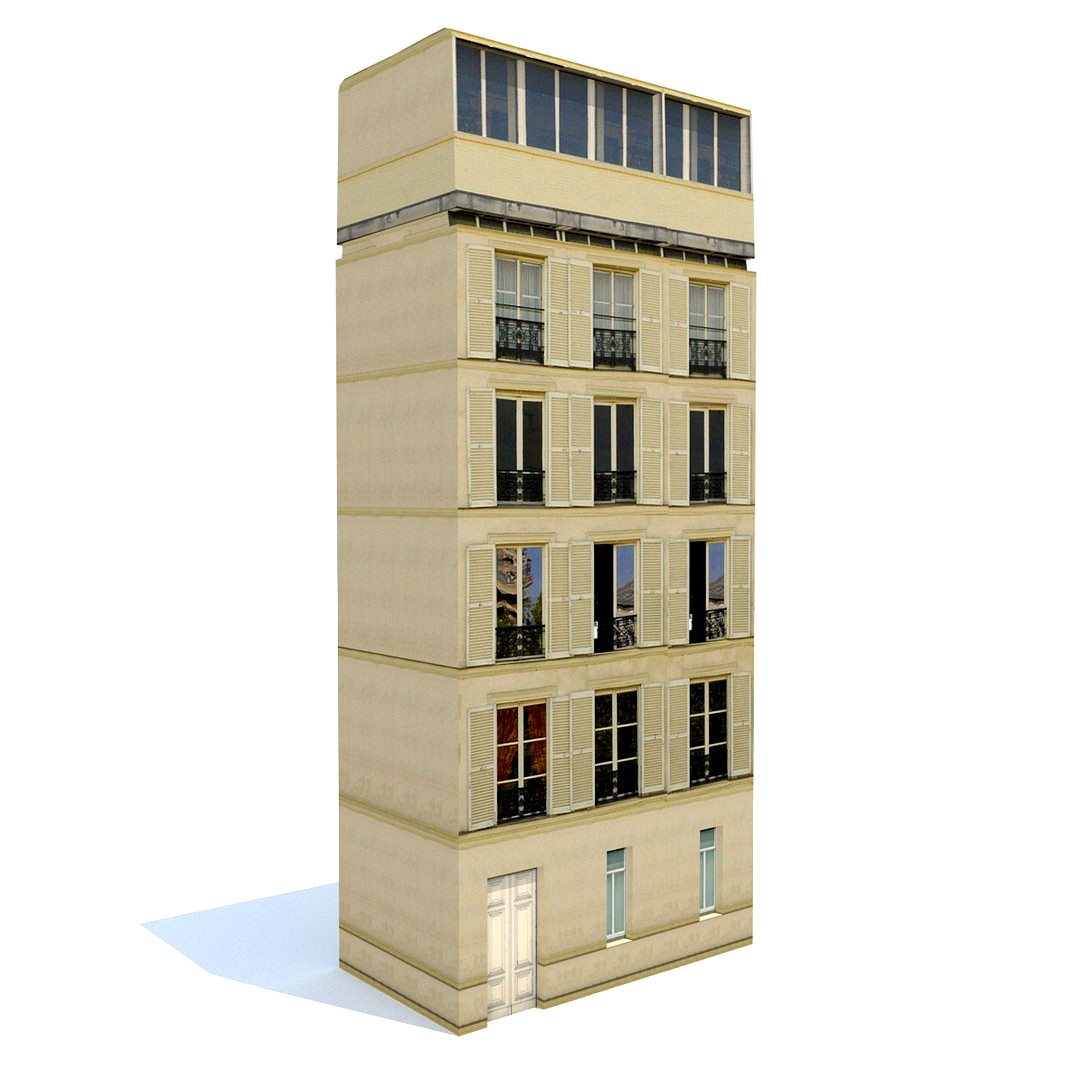 Low Poly Building 200