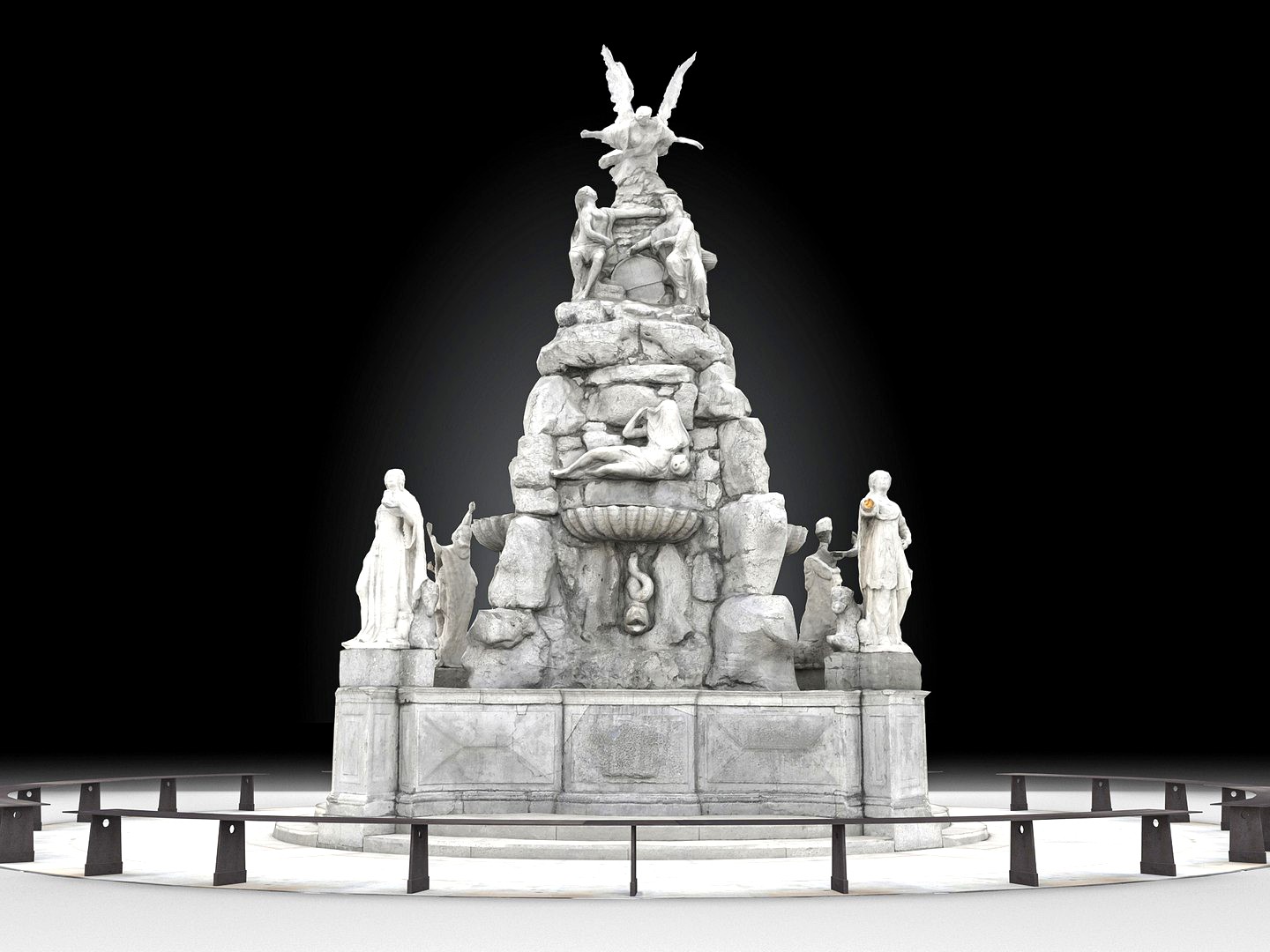 Fountain of the Four Continents
