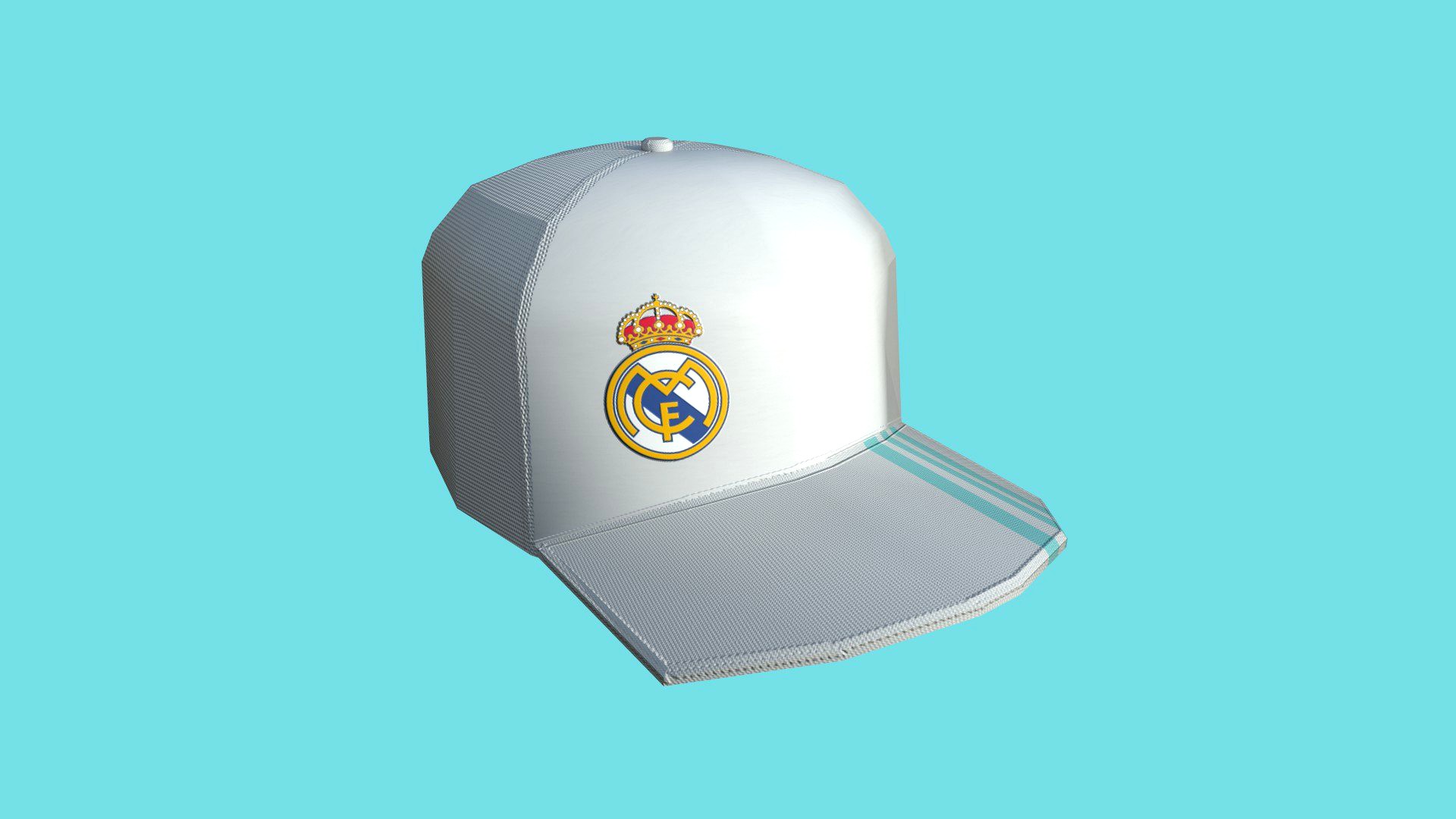 Real Madrid Cap - Soccer Hat - Character Costume