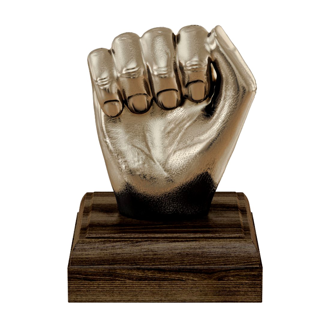 Kingston Hand Fist Decor Sculpture