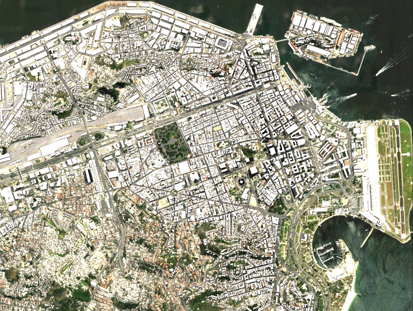 Cityscape Rio de Janeiro Brazil