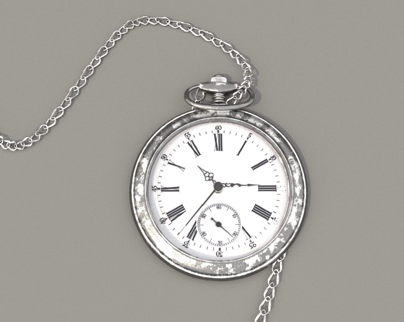 Pocket watch with chain