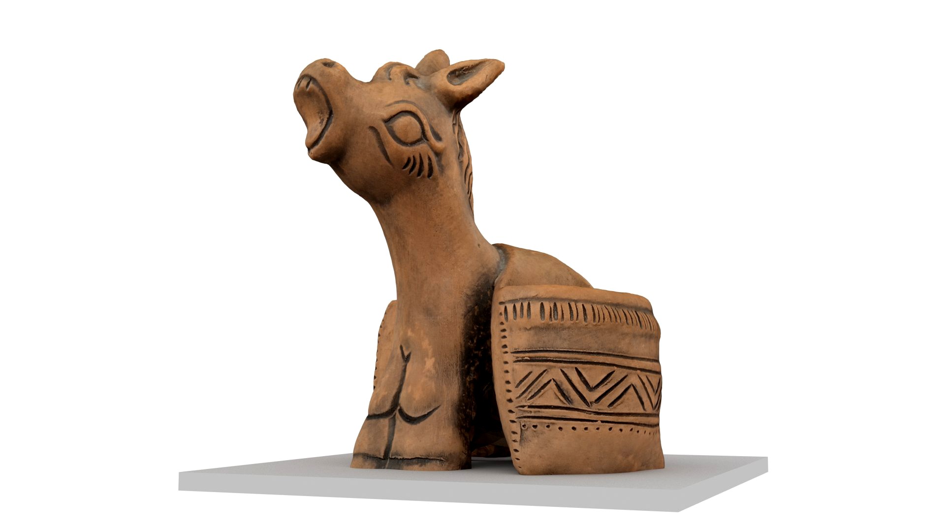 donkey statue