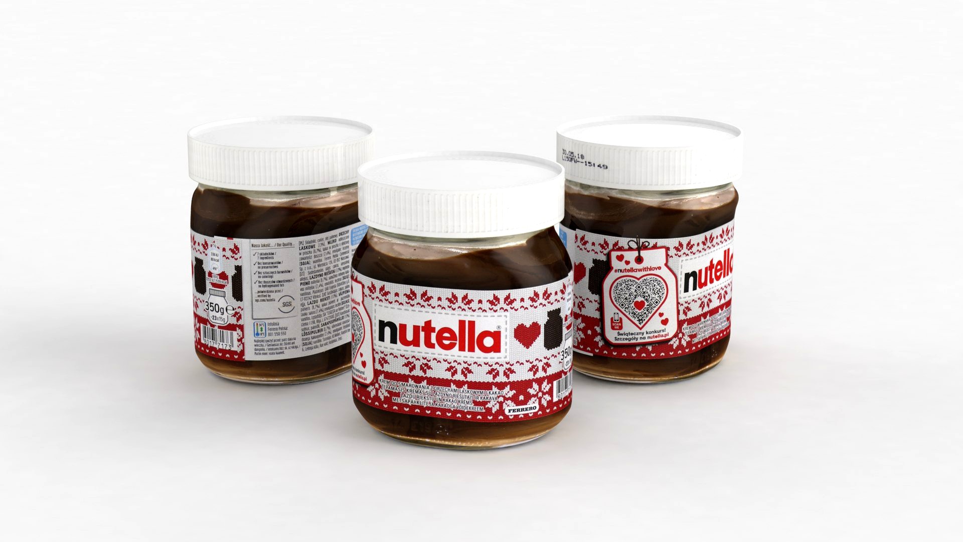 Ferrero Nutella Jar Winter Edition 350g 2020