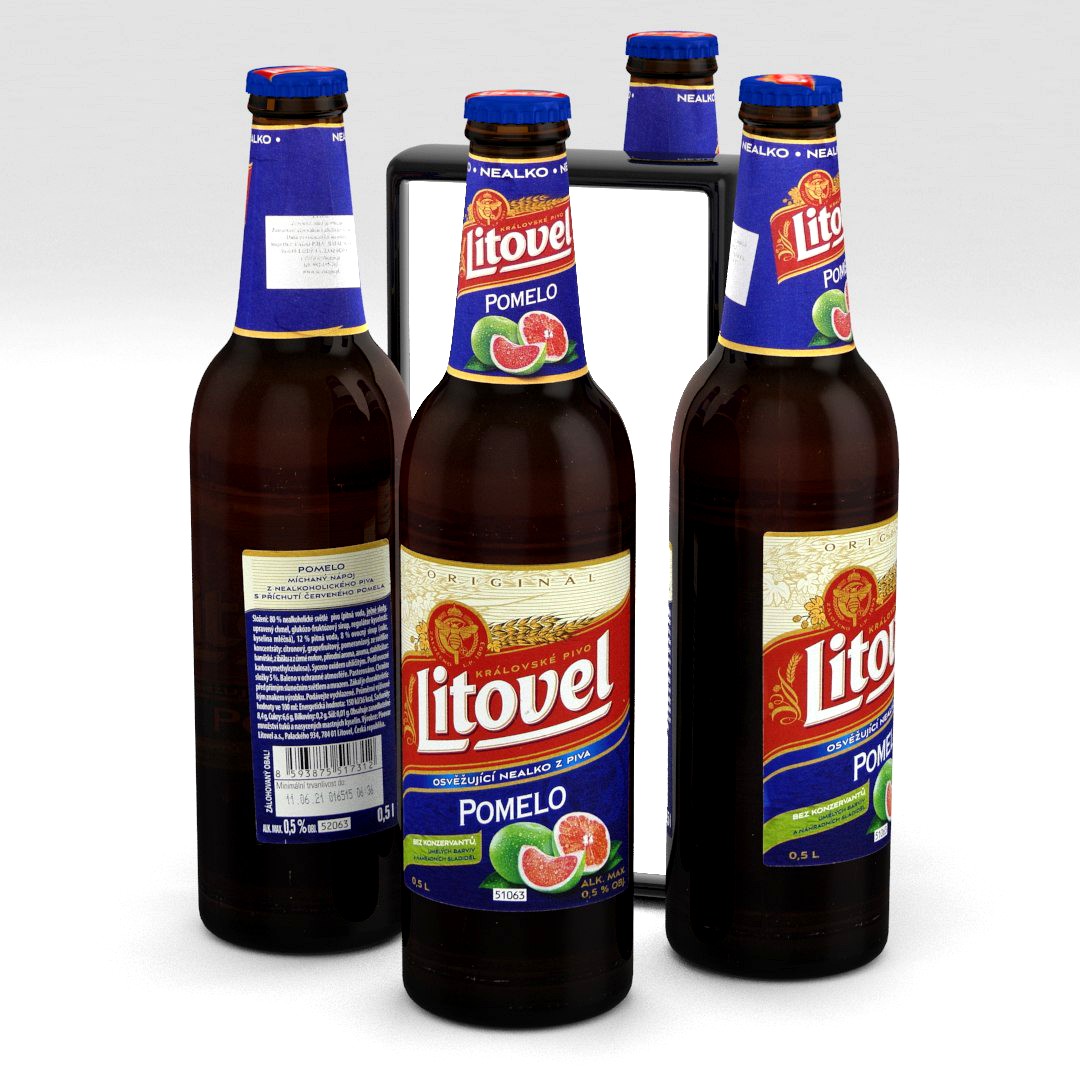 Beer Bottle Litovel Pomelo 500ml 2020