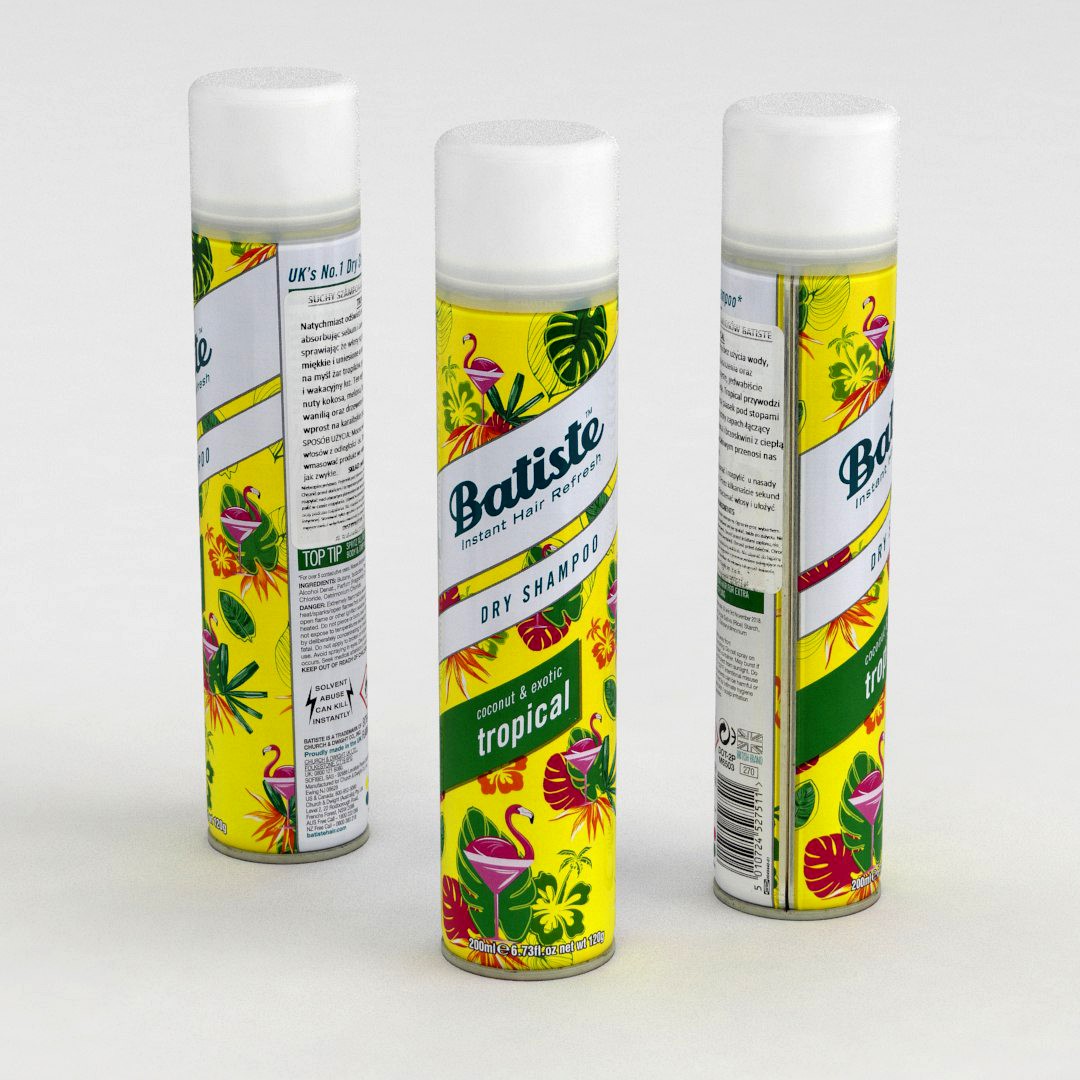 Batiste Tropical Dry Shampoo 200ml 2020
