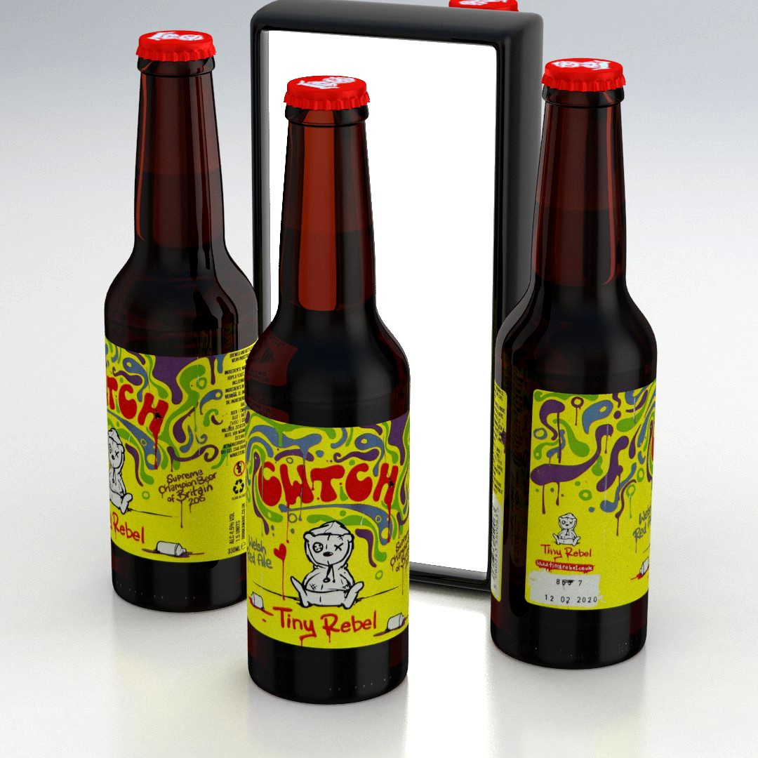 Beer Bottle Tiny Rebel CWTCH 330ml 2020