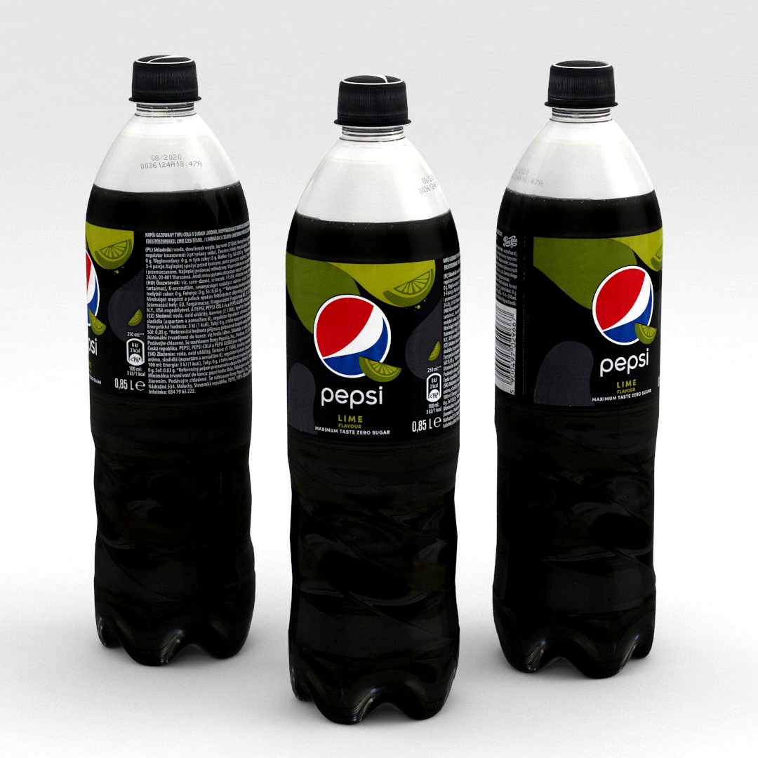 Beverage Bottle Pepsi Max Lime 850ml 2020