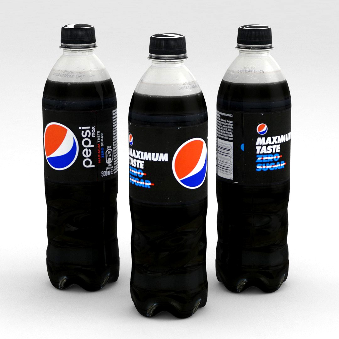 Beverage Bottle Pepsi Max 500ml 2020
