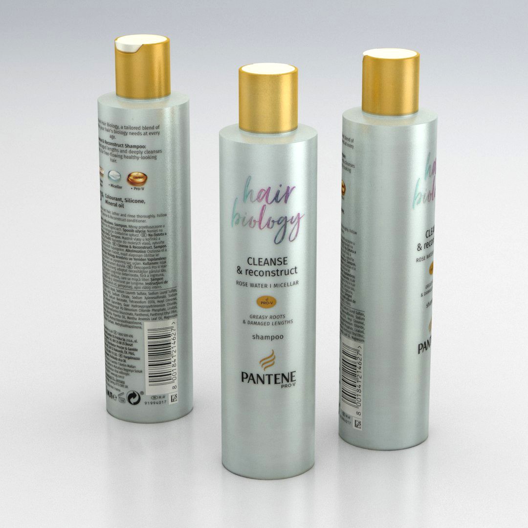 Pantene Pro-V Hair Biology Cleanse & Reconstruct 250ml 2019