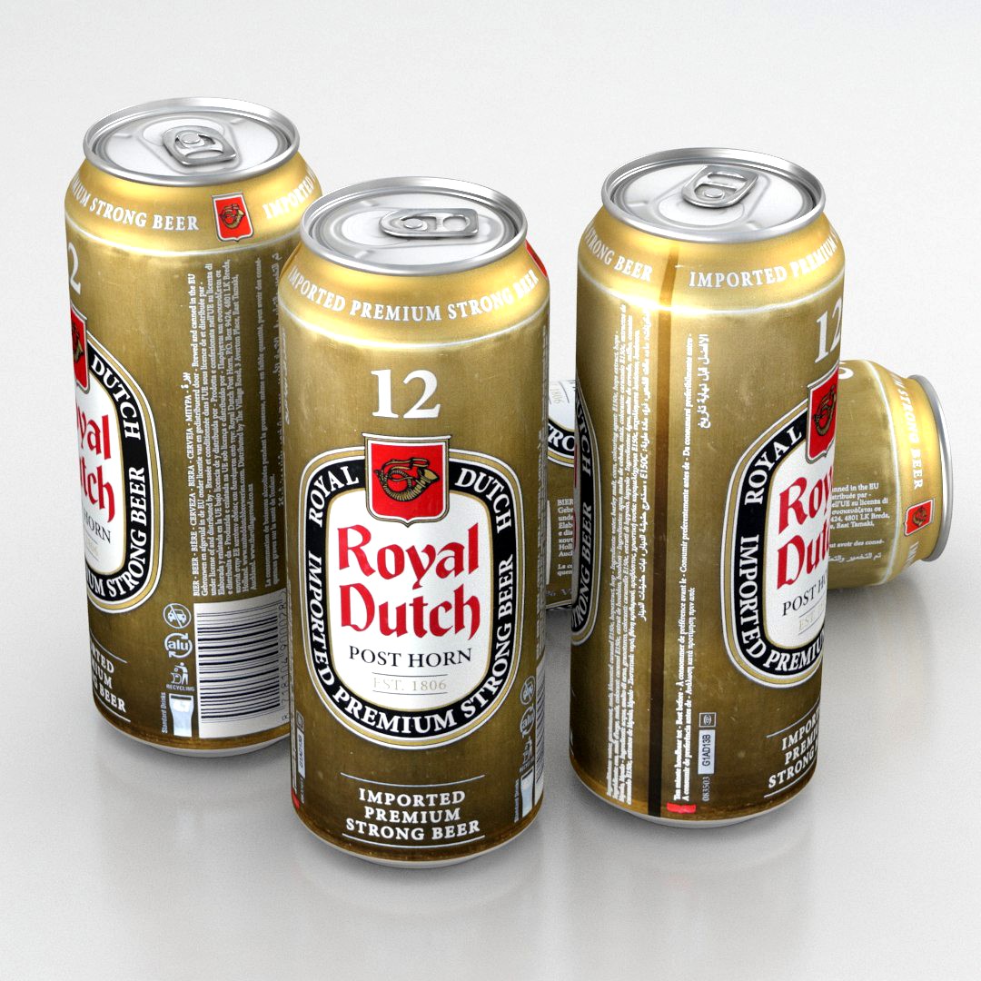 Beer Can Royal Dutch Post Horn 12 Strong 500ml 2019