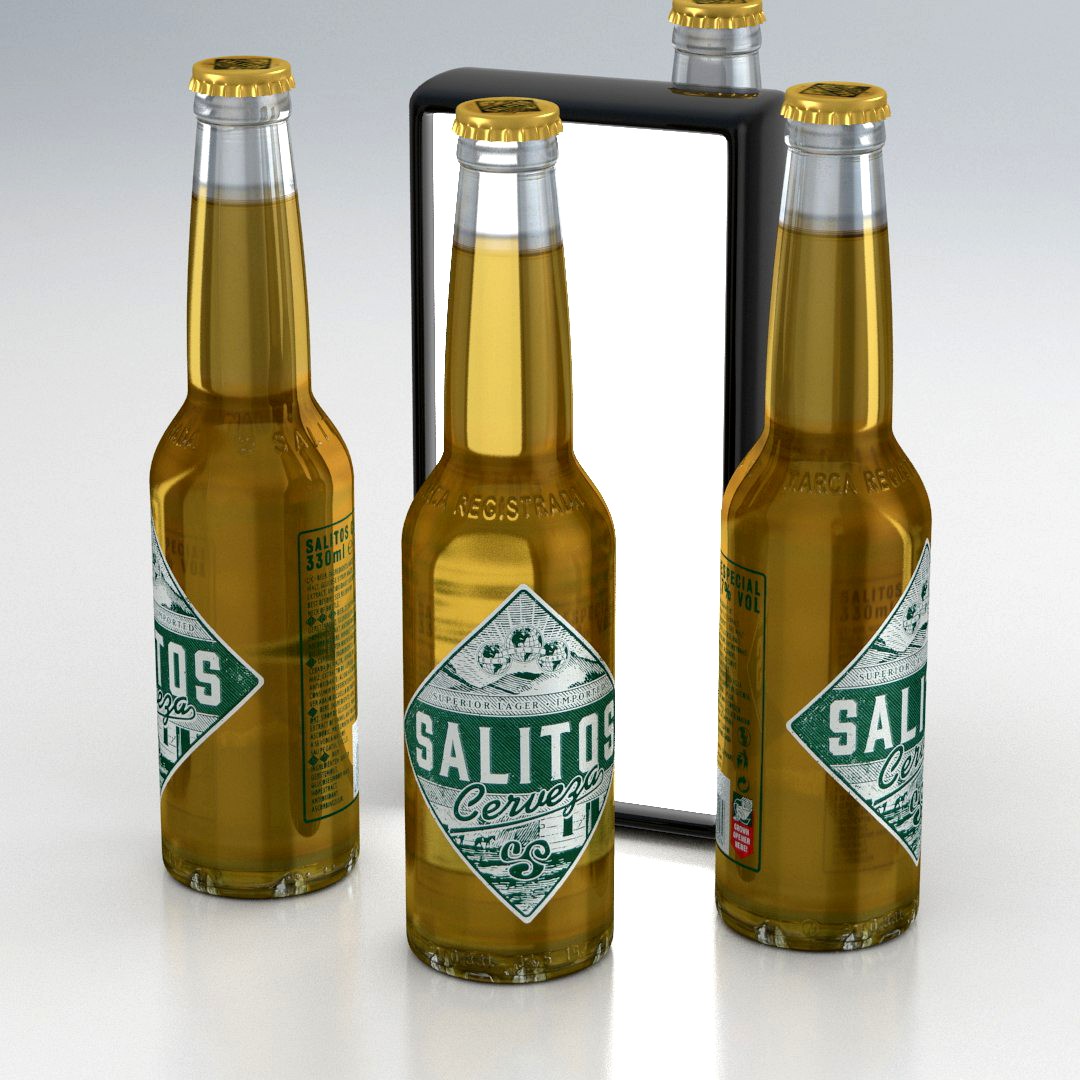 Beer Bottle Salitos Cerveza 330ml 2019