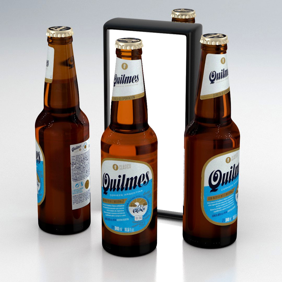Beer Bottle Quilmes 340ml 2019