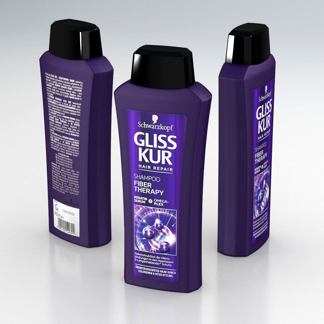 Schwarzkopf Gliss Kur Hair Repair Shampoo Fiber Therapy 400ml 2019