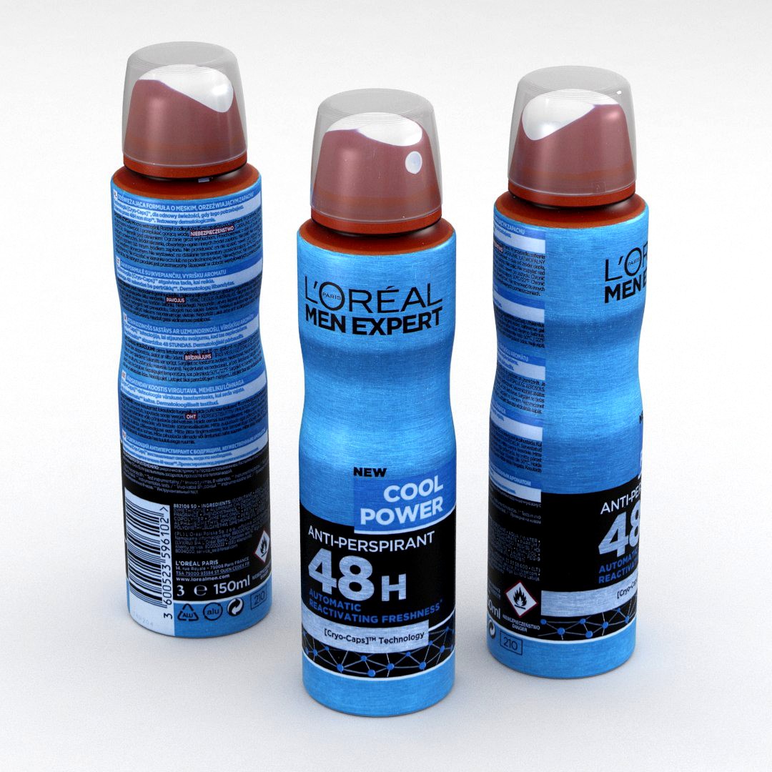 Loreal Men Expert Anti-Perspirant 48H Cool Power 150ml 2019