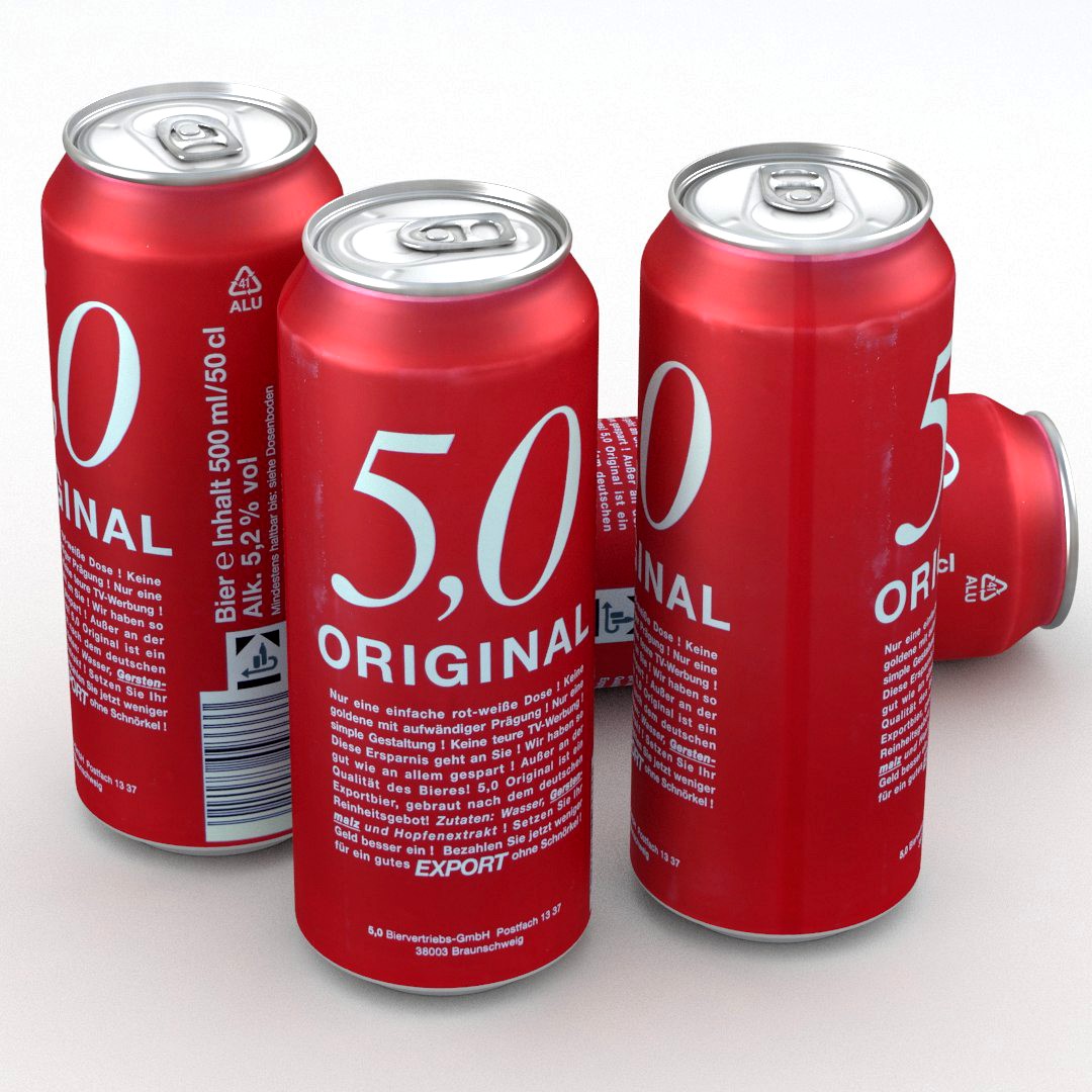 Beer Can 5,0 Original 500ml
