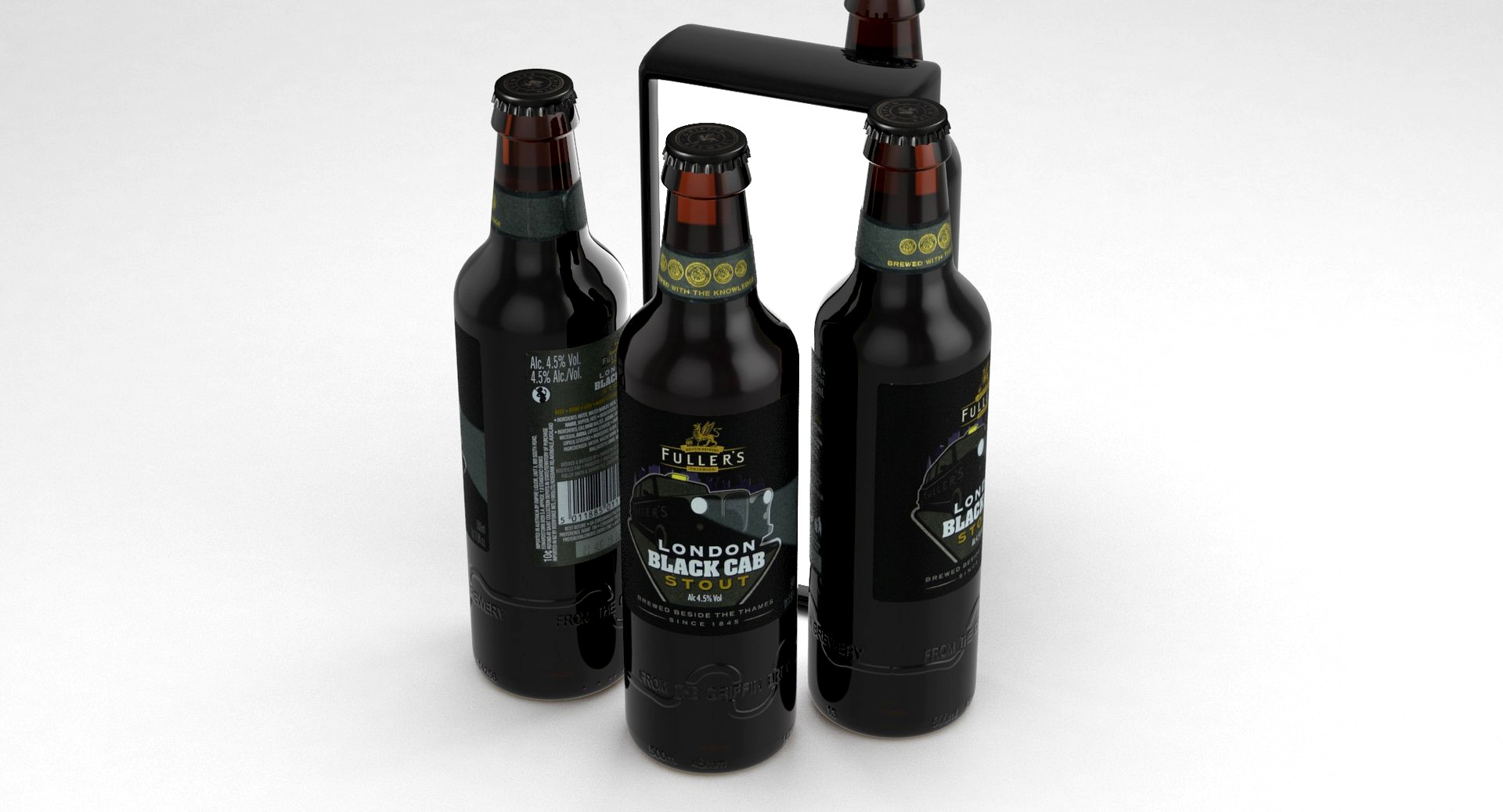 Beer Bottle Fullers Black Cab Stout 500ml