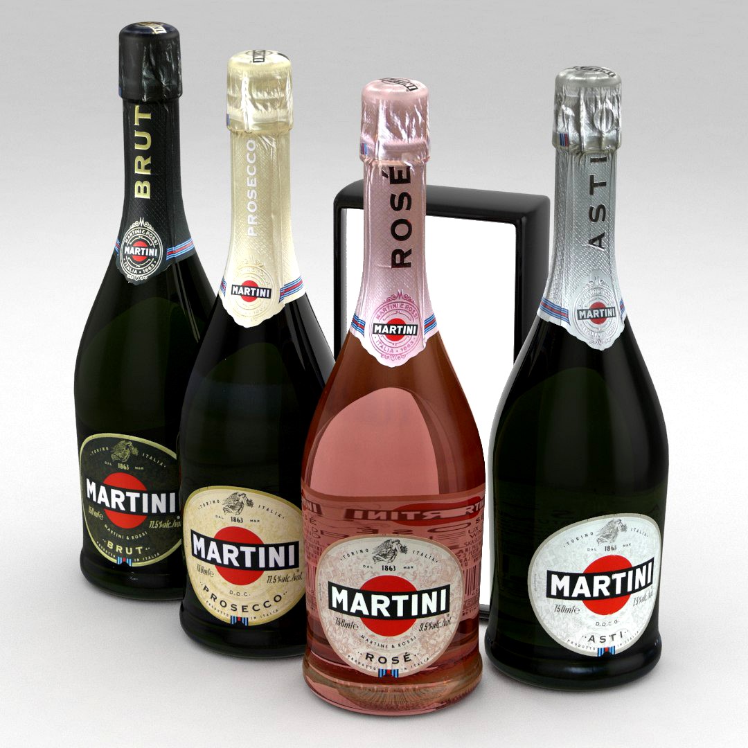 Martini Prosecco Brut Asti Rose Collection 750ml