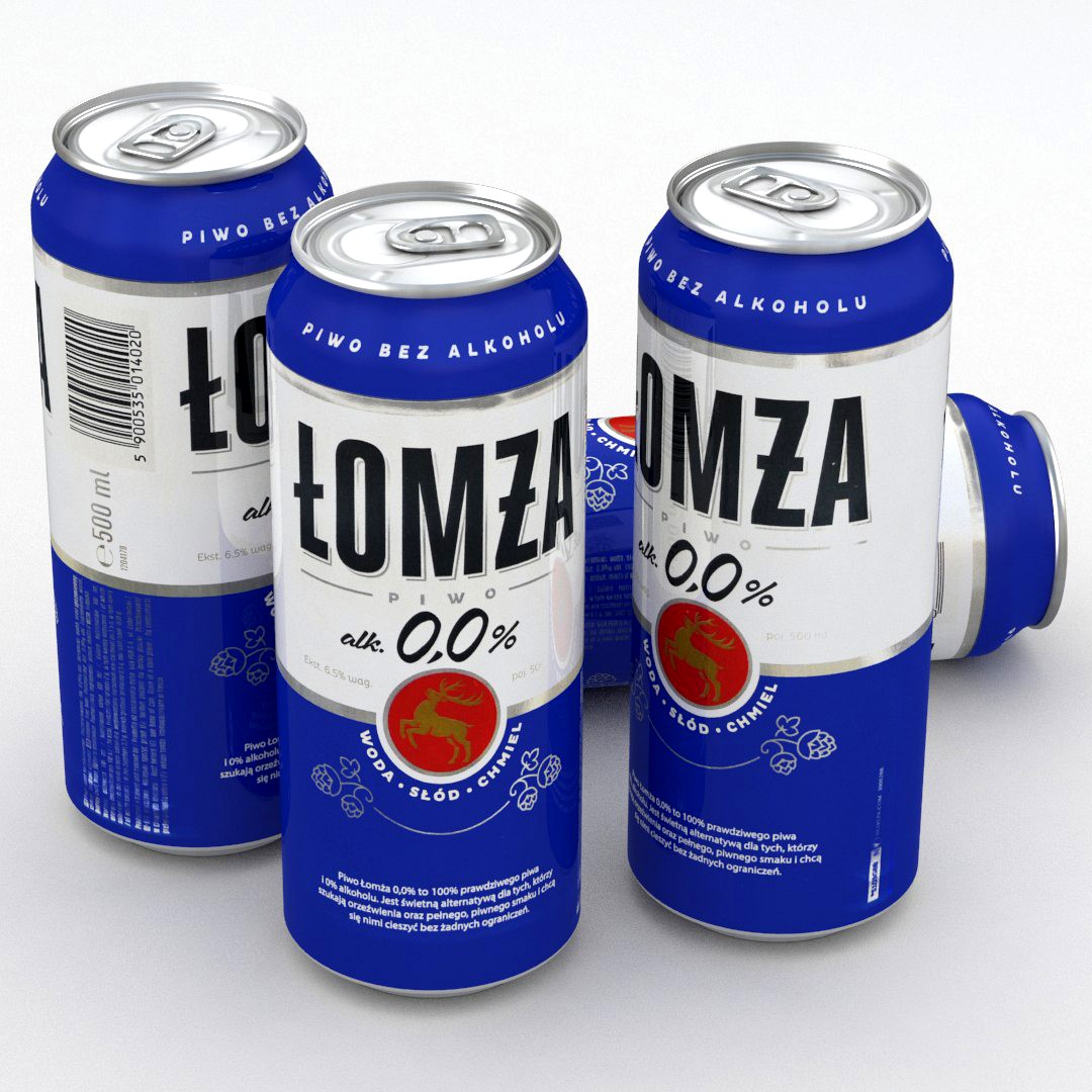 Beer Can Lomza 0% 500ml