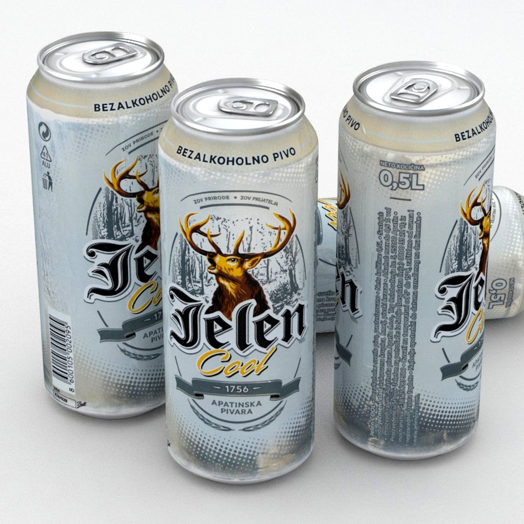 Beer Can Jelen Cool 500ml