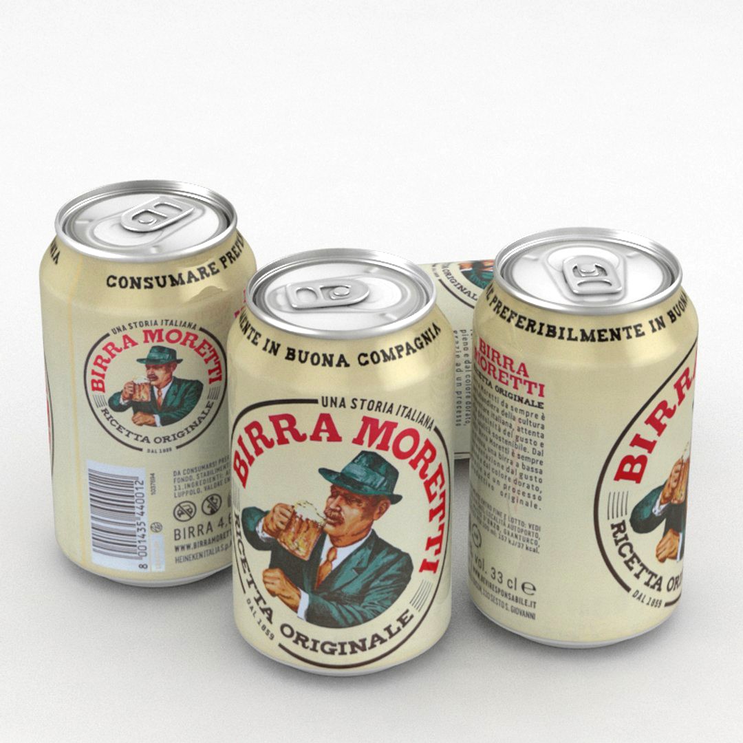 Beer Can Birra Moretti 330ml