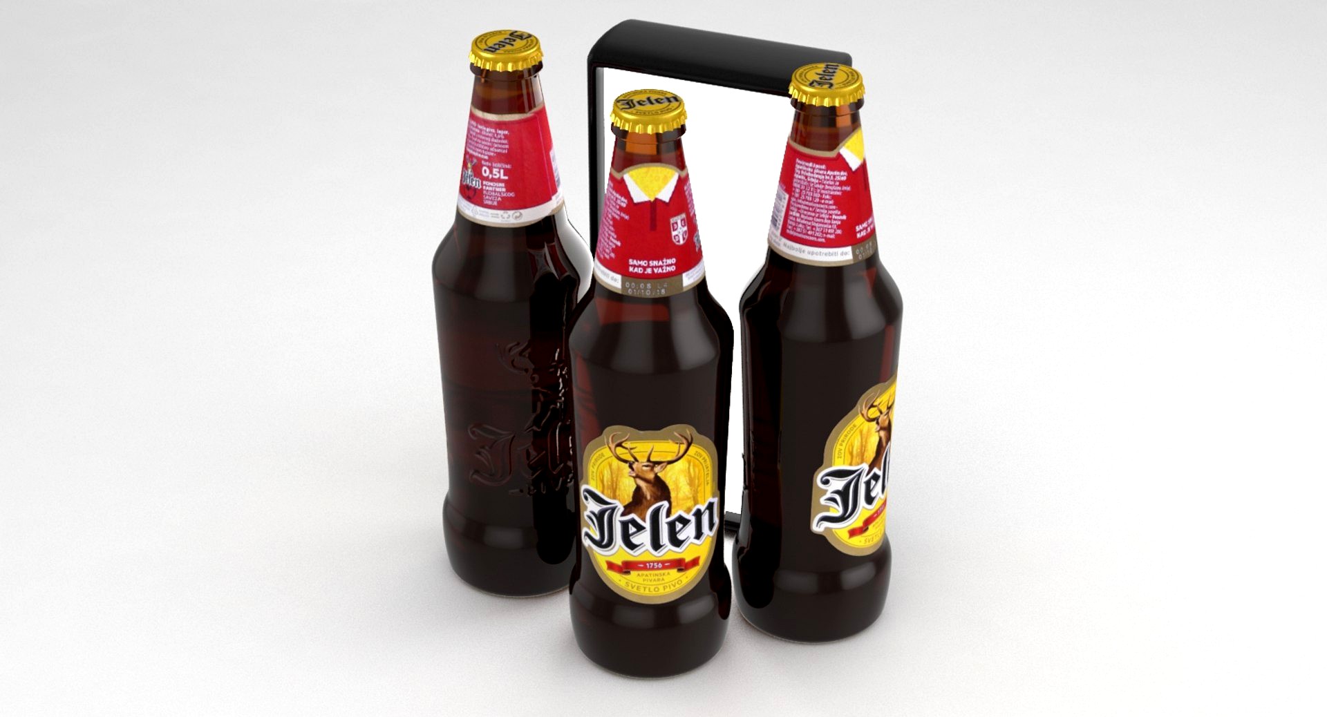 Beer Bottle Jelen 500ml