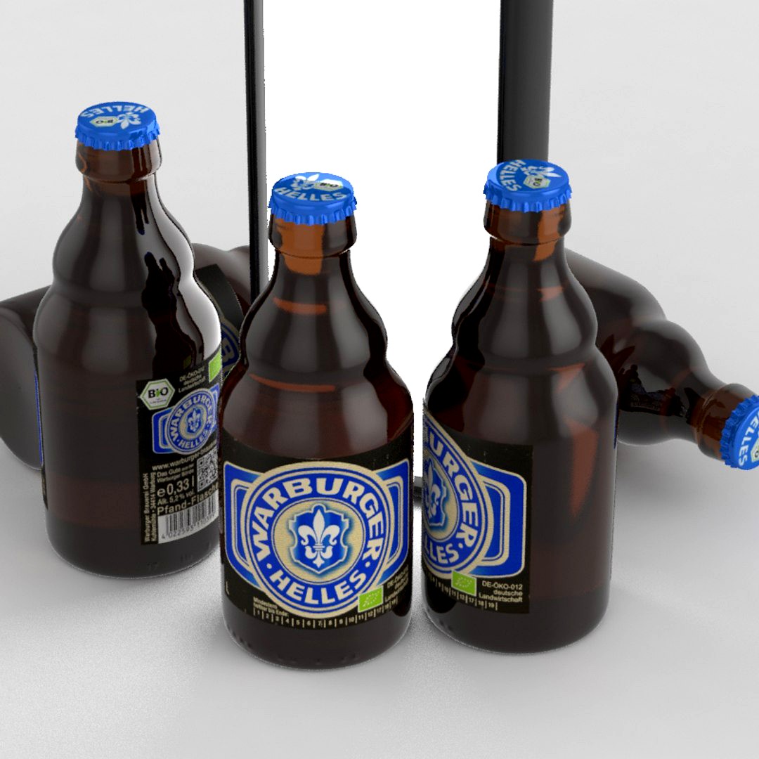 Beer Bottle Warburger Bio Helles 330ml