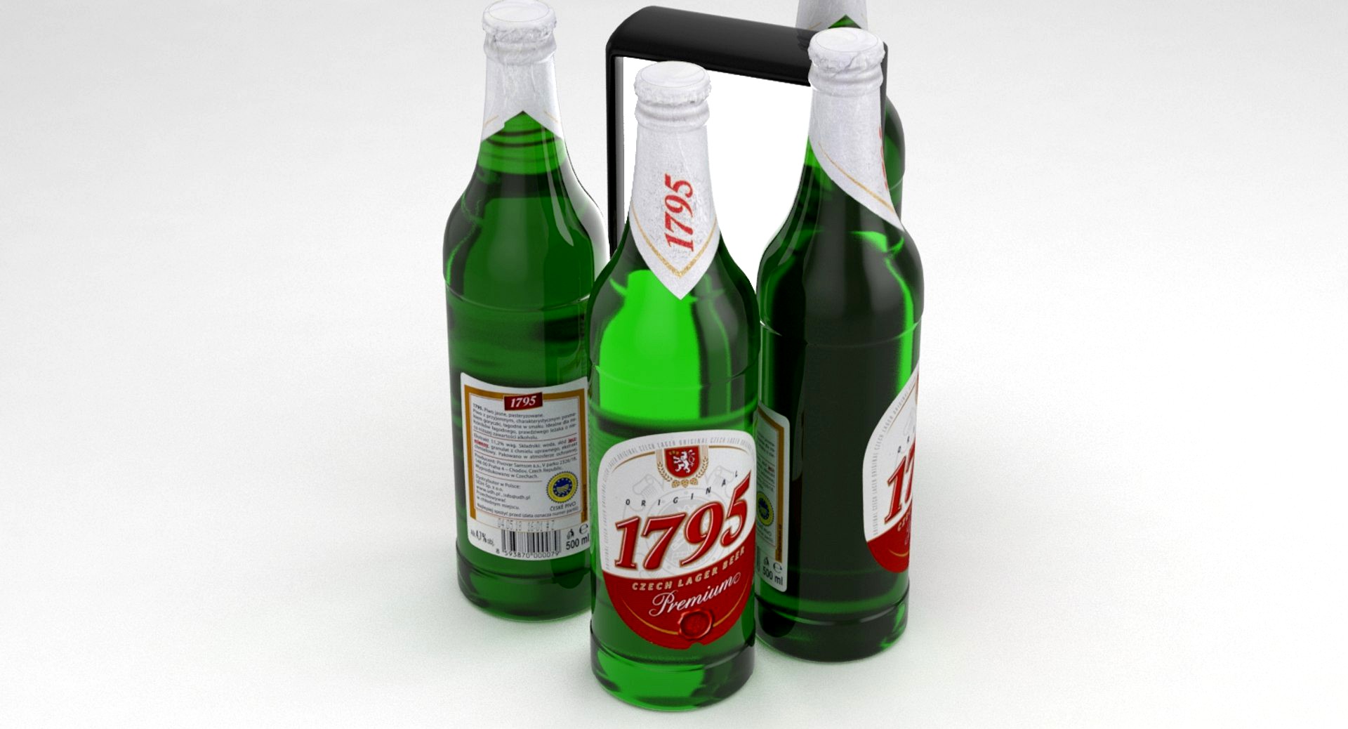 Beer Bottle 1795 Czech Lager 500ml