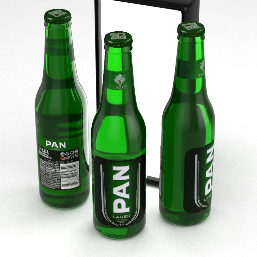 Beer Bottle Pan Lager 330ml