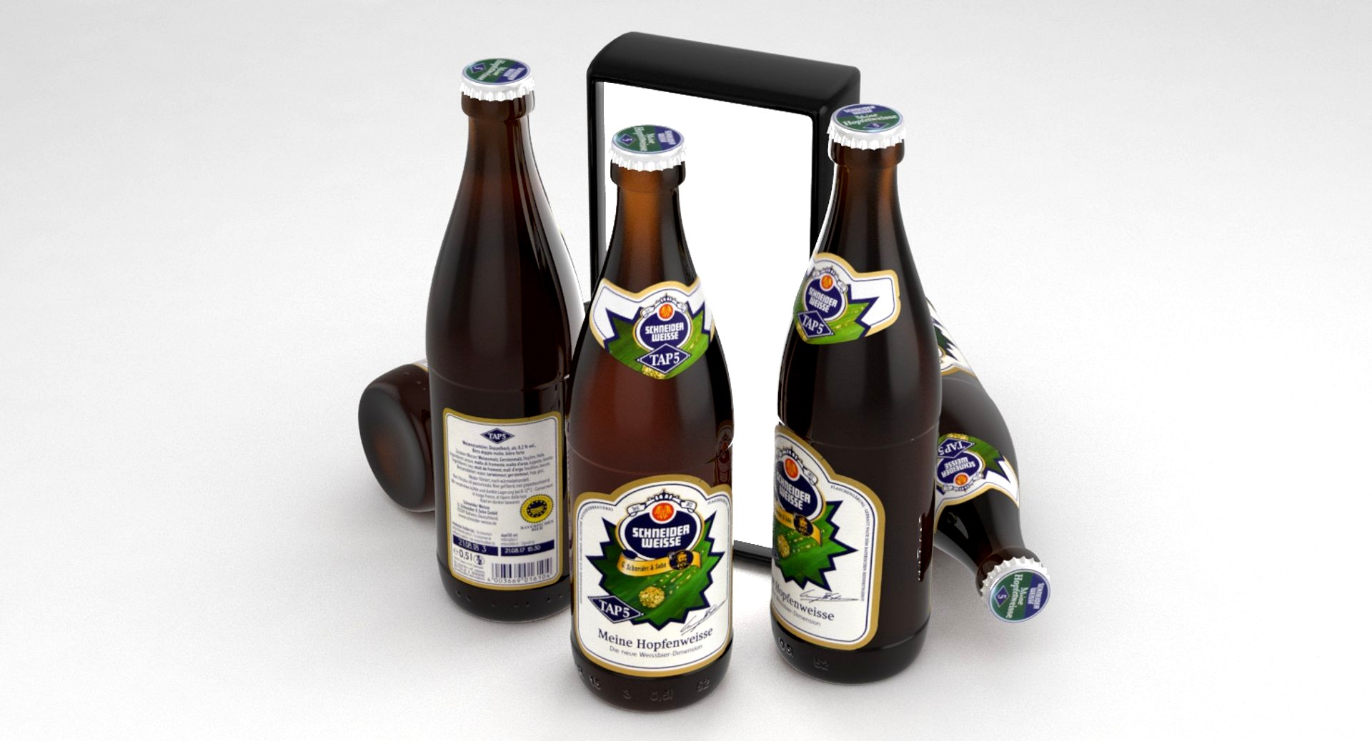 Beer Bottle Schneider Weisse 500ml