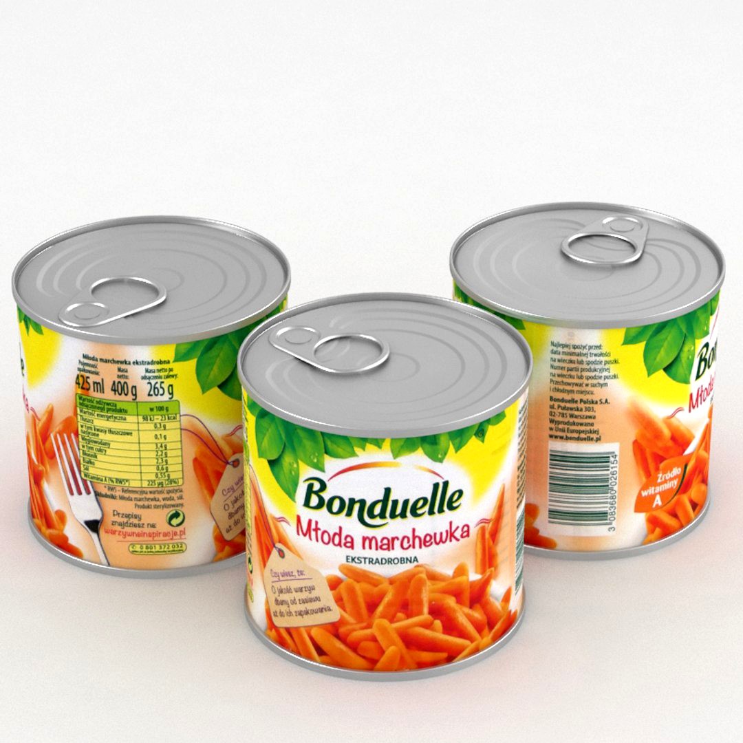 Bonduelle Small Young Carrots 425ml Can