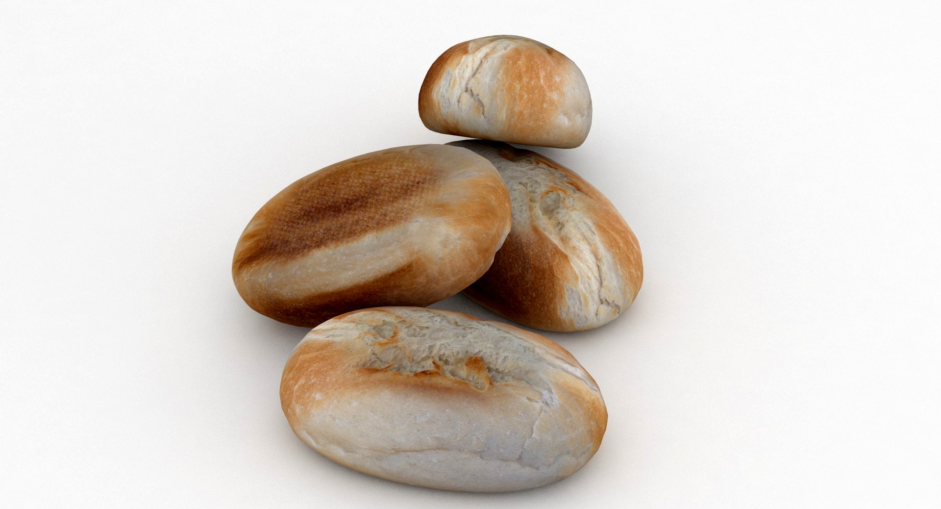 Bread Roll Bun Finger Type