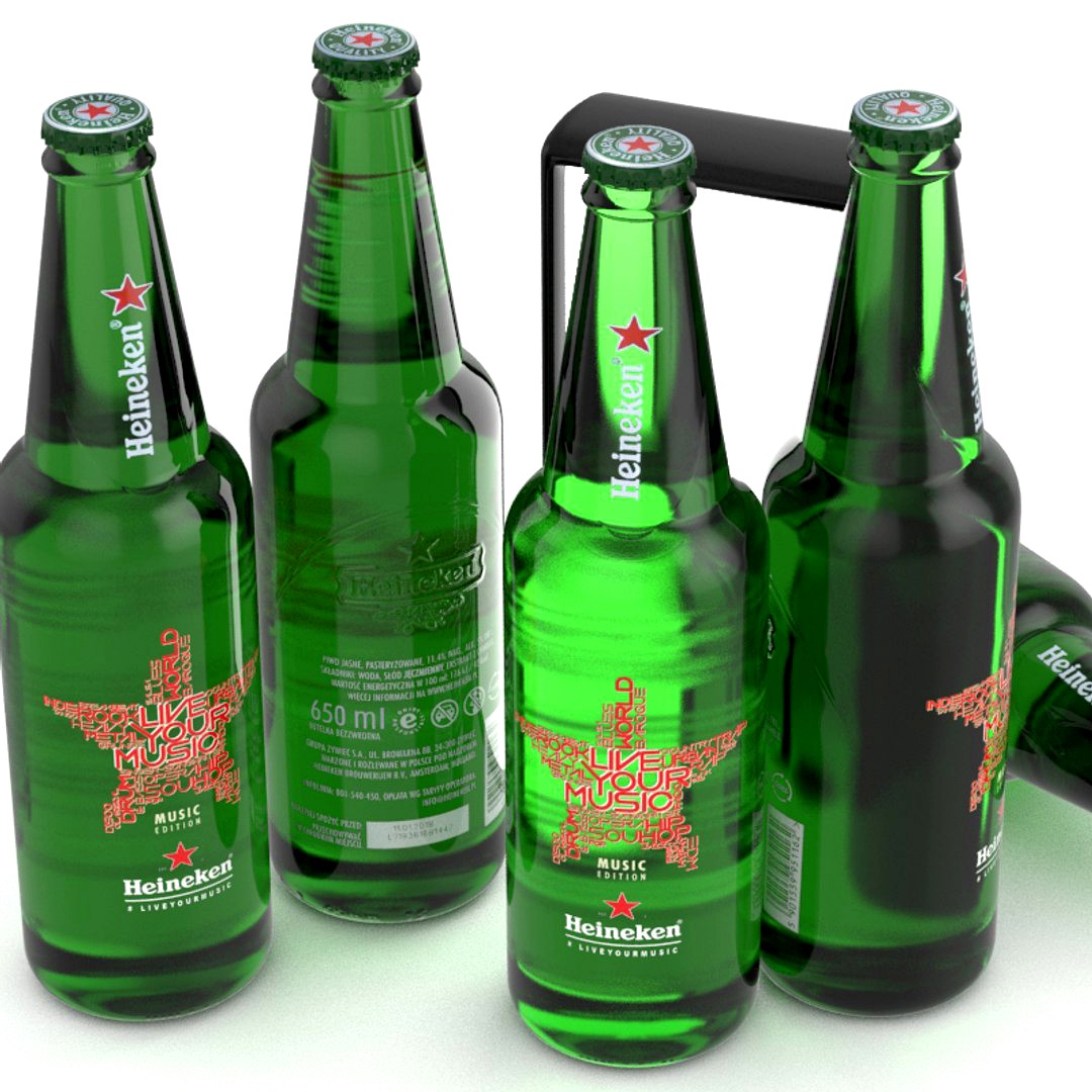 Beer Bottle Heineken Music Edition 650ml