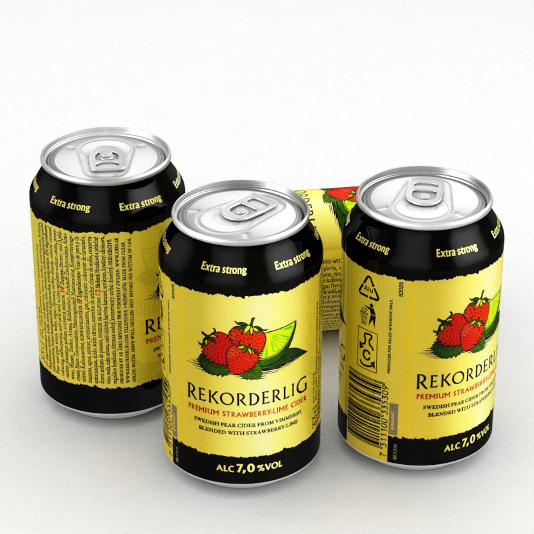 Rekorderlig Strawberry Lime Cider 330ml Can