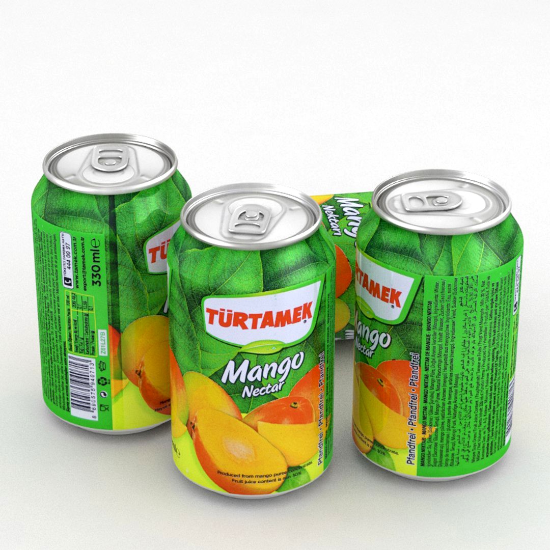 Beverage Can Turtamek Mango Nectar 330ml