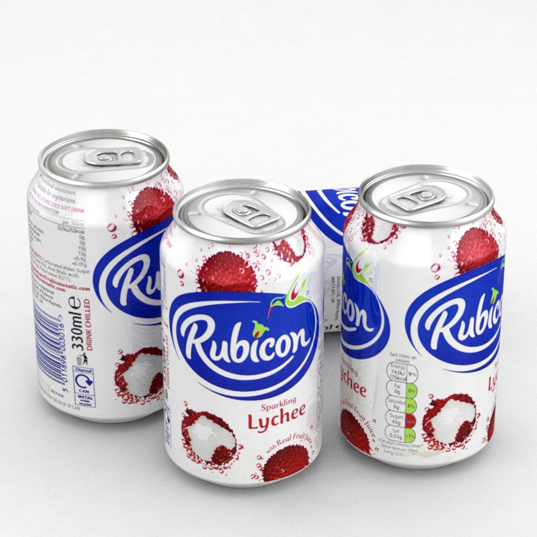 Beverage Can Rubicon Lychee 330ml