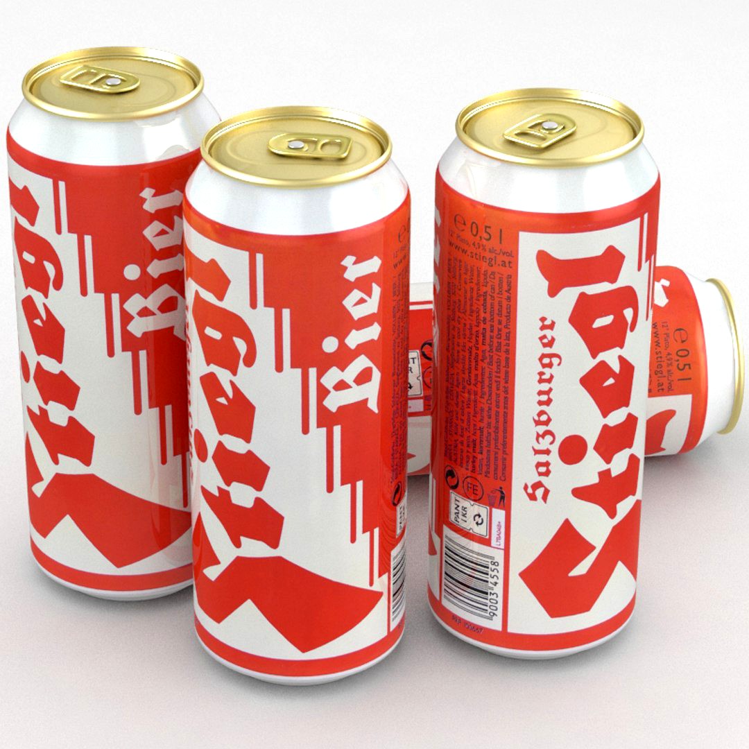 Beer Can Stiegl Salzburger 500ml