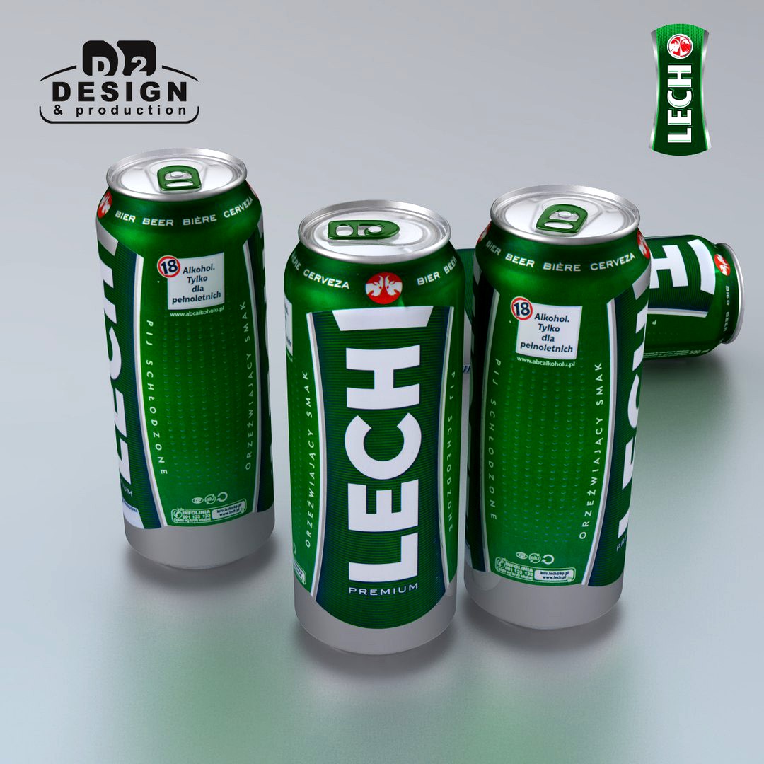 Beer Can Lech 500ml