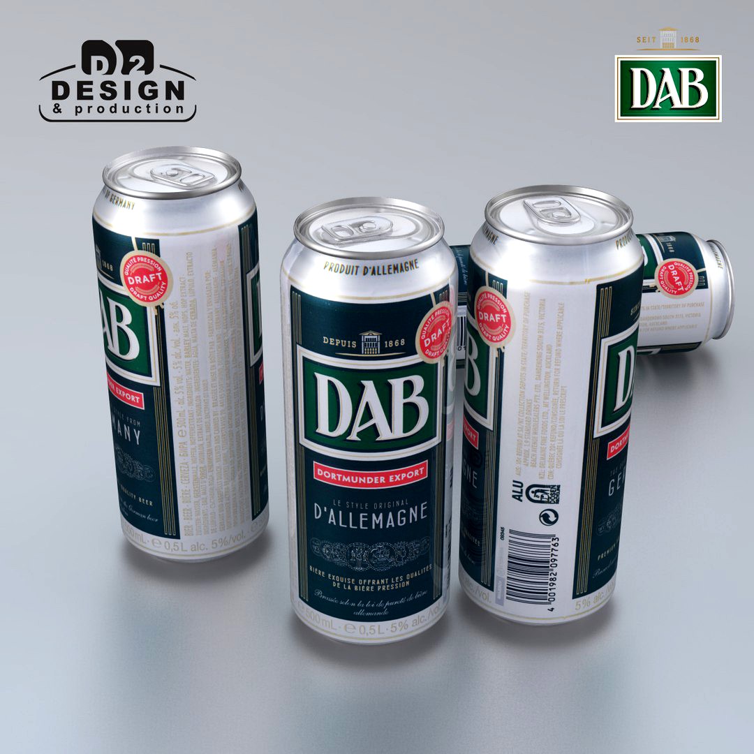 Beer Can DAB 500ml
