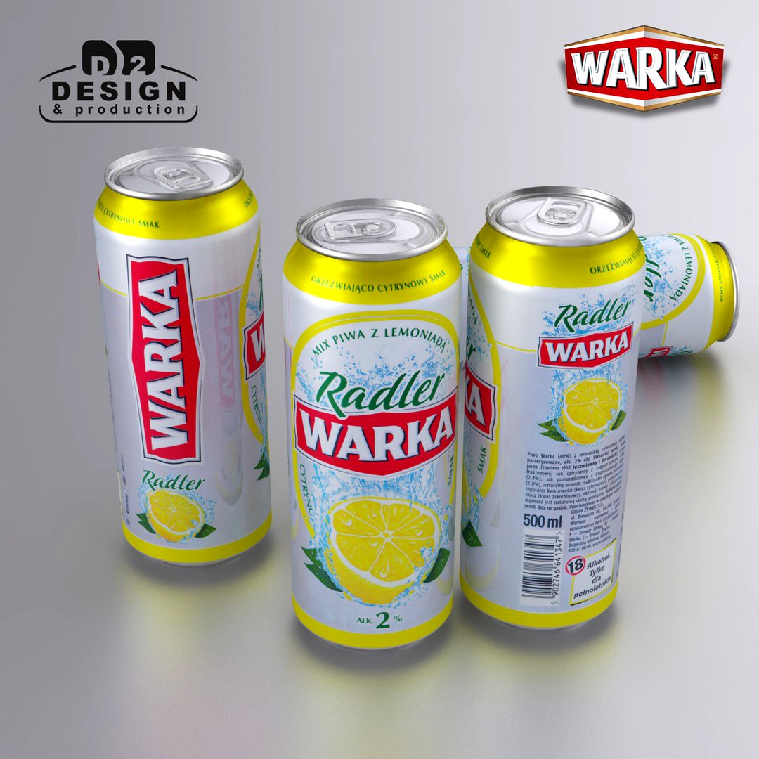 Beer Can Warka Radler 500ml