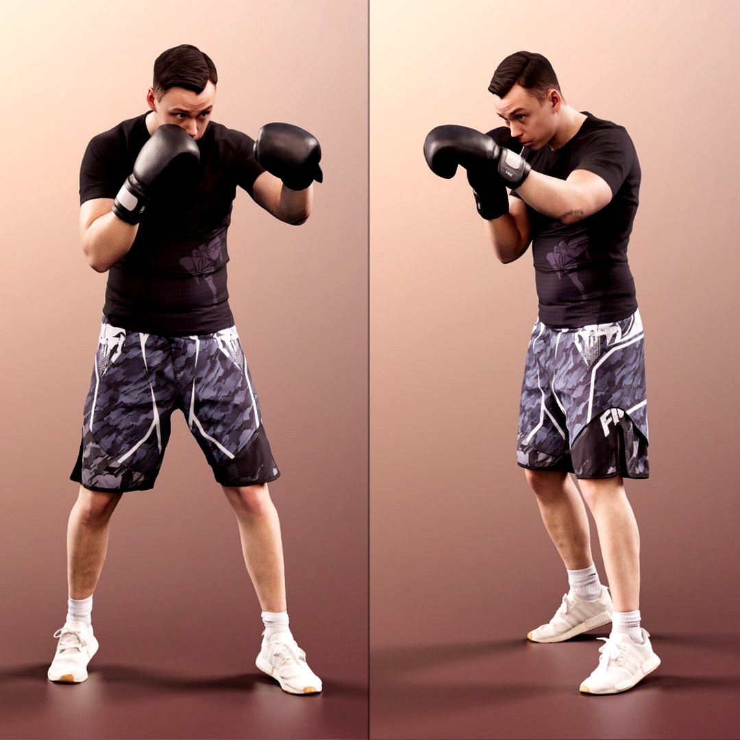 11550 Nick - Sporty Man Boxing